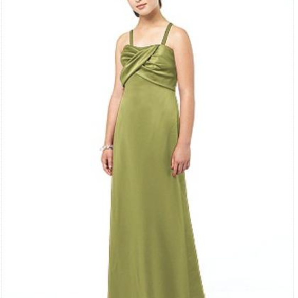 junior bridesmaid dresses olive green BABARONI Chic Junior Bridesmaid Dresses Off the Shoulder Olive Green, Olive Green / J4 main image 0